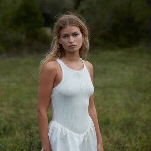 NWT For Love & Lemons Billie Mini Dress (S)